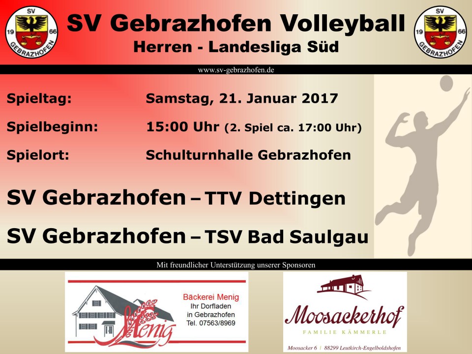 VolleyballHeimspiel21012017